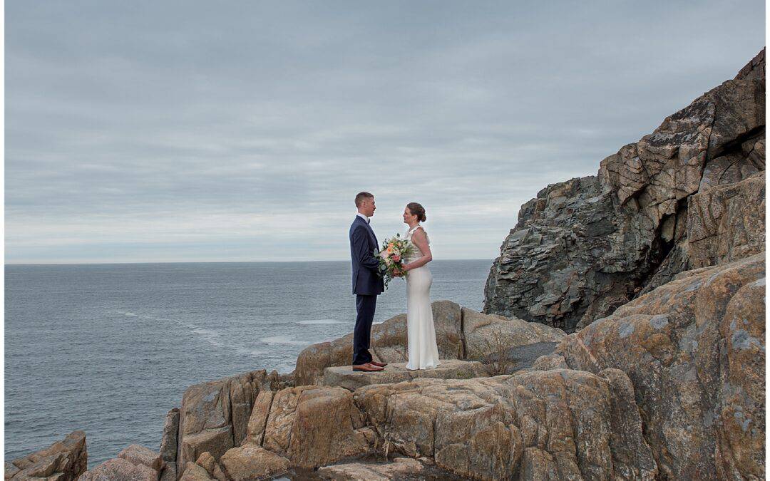 Bar Harbor Wedding | Elissa and Ethan’s Adventure Wedding