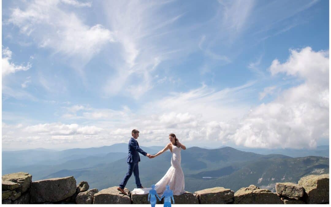 Mt. Lafayette Wedding in the White Mountains | Adventure Wedding Photographers | Chana and Kevin’s Epic Day