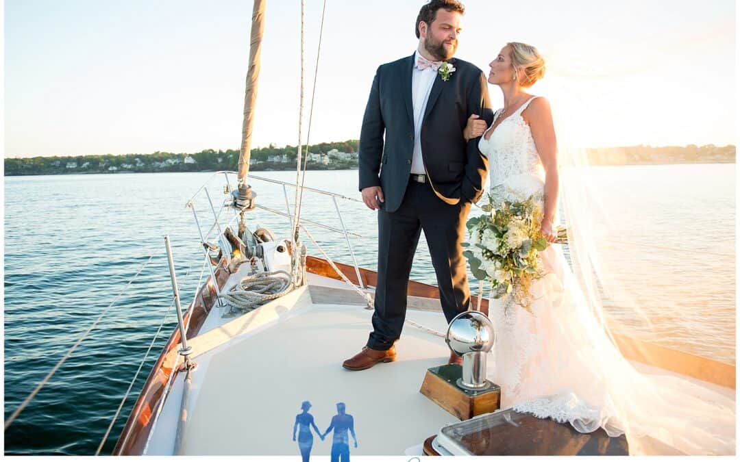 Adventure Wedding aboard a Sailboat | Maine Wedding Photographers
