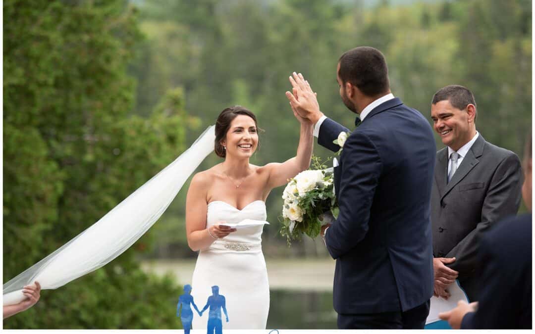 Christine and John’s Sugarloaf Outdoor Center Wedding | Maine Wedding Photographers