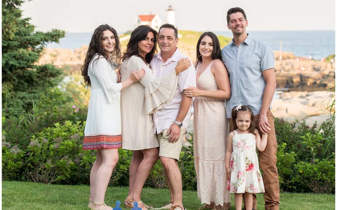 The B Family’s York Maine Vacation | Nubble Lighthouse Family Photographer