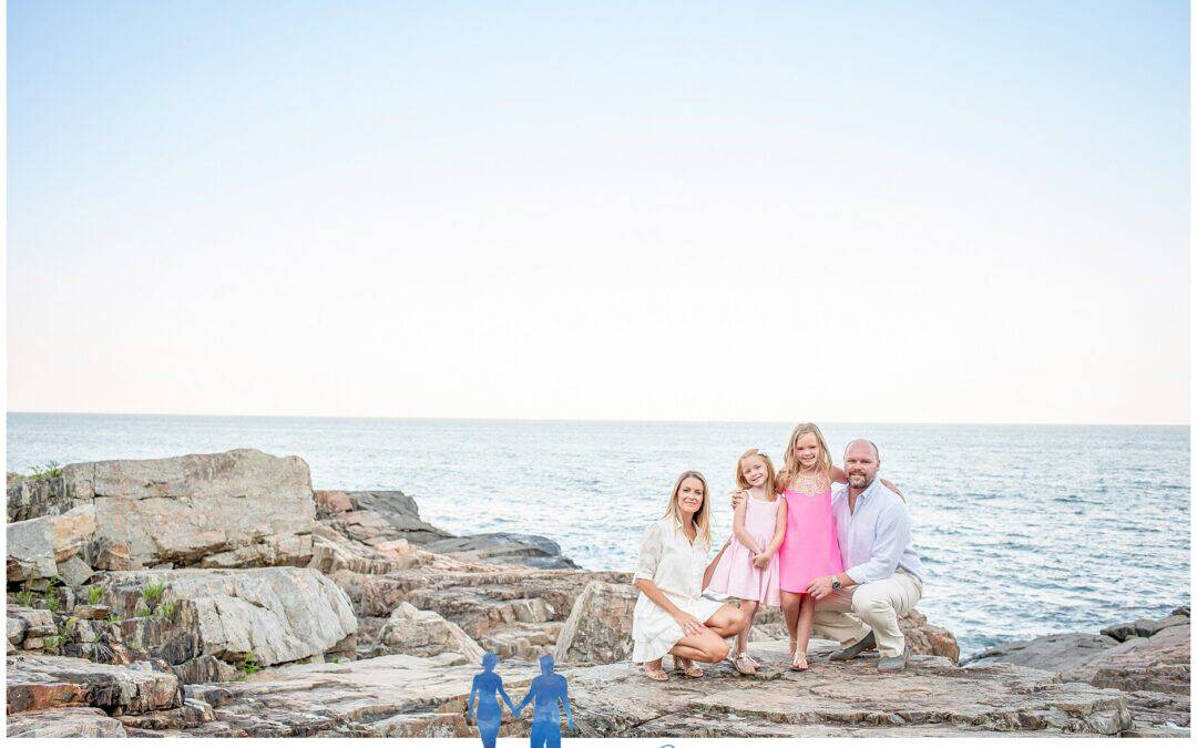 The B Family’s Cliff House Family Portraits | Ogunquit Maine Family Photographer