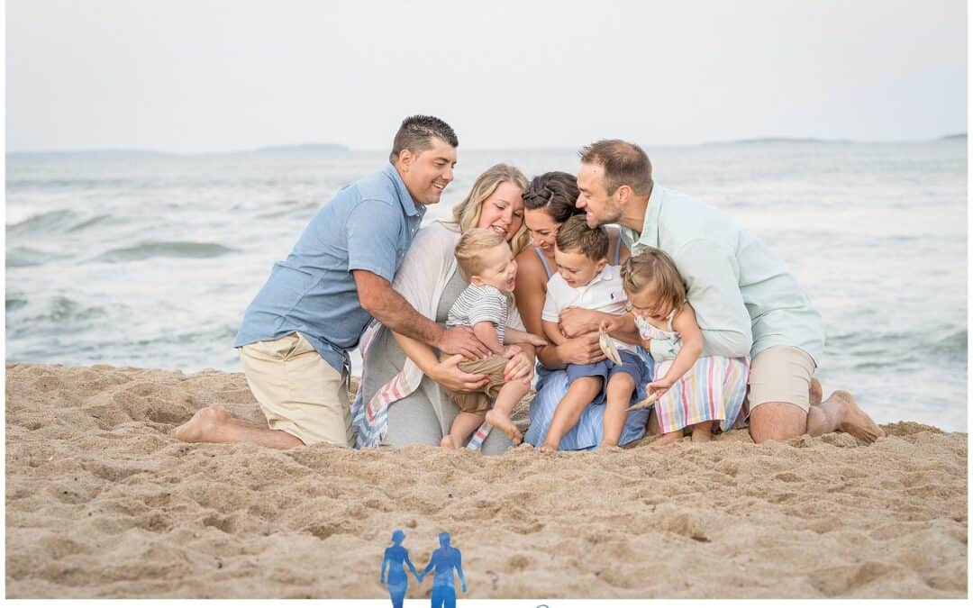 The B Family’s Beach Family Portraits | Old Orchard Beach Maine Family Photographers