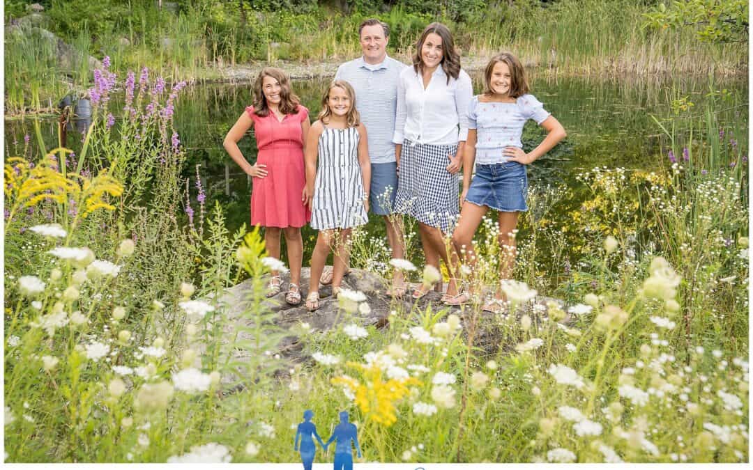 The W Family’s Hidden Pond Family Portraits | Kennebunkport Maine Family Photographers