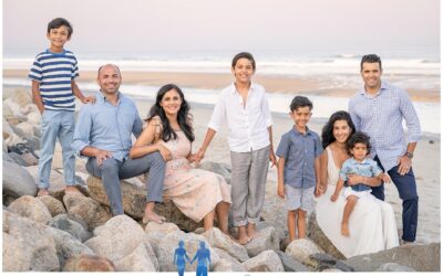 T Family Ogunquit Beach Family Portraits | Maine Family Photographer