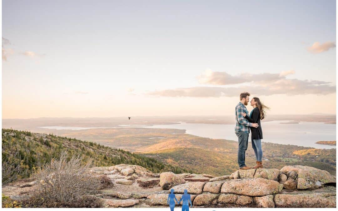 Acadia National Park Engagement Session | Julianne and Bradley