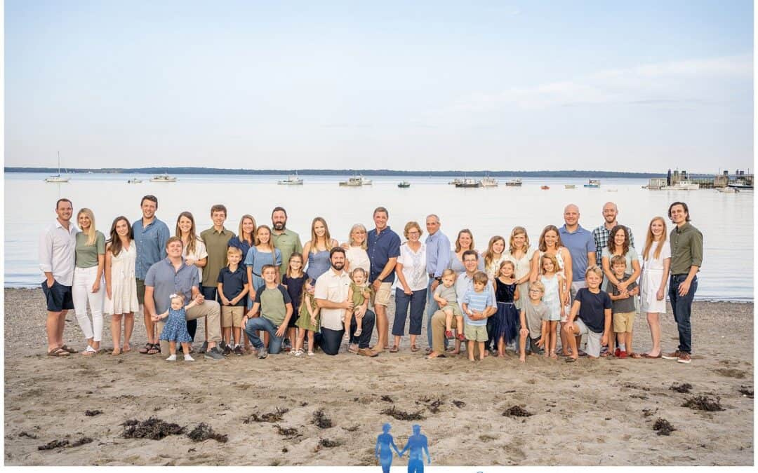 Camden Maine Family Portraits | The B & M Extended Family