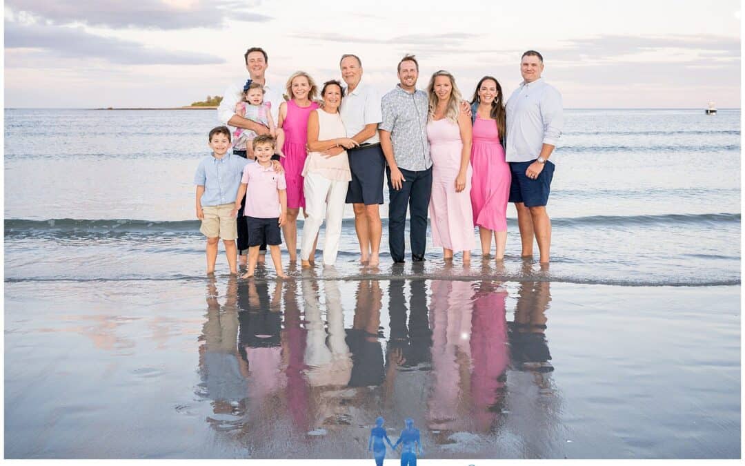 Goose Rocks Beach, Kennebunkport Maine Family Portraits | The C Extended Family