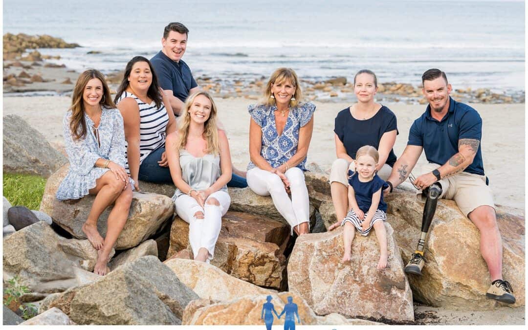 Short Sands Beach, York Maine Family Portraits | The P Extended Family