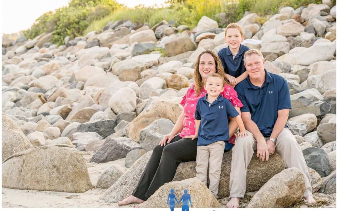 Ogunquit Beach, Maine Family Portraits | The K Family