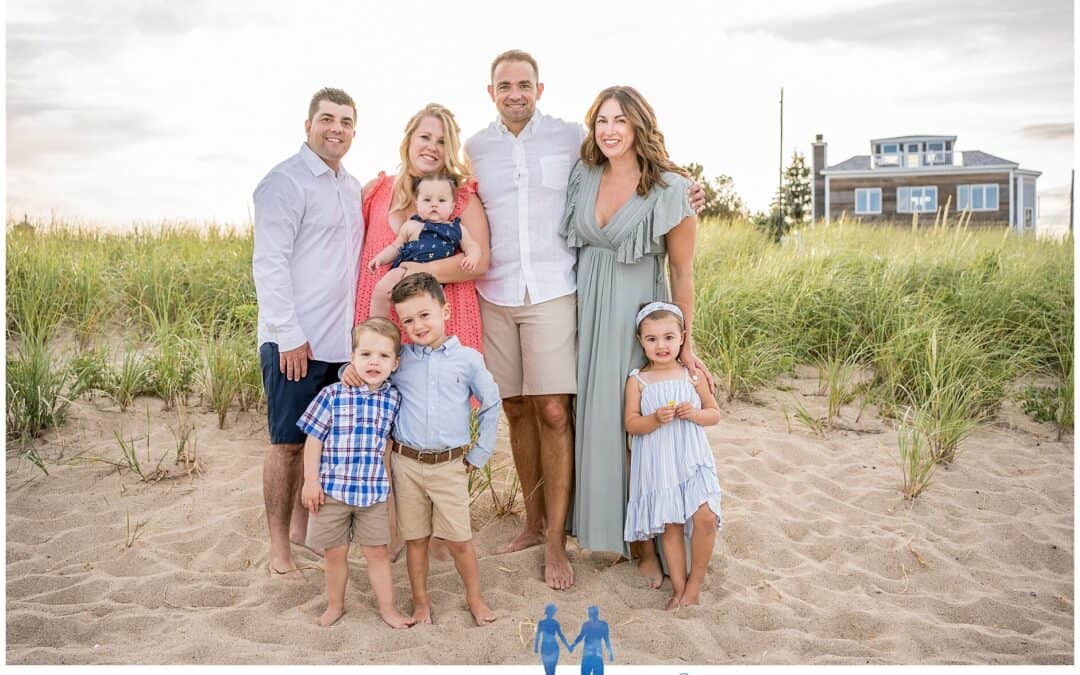 The B Family’s Old Orchard Beach Family Portrait Session
