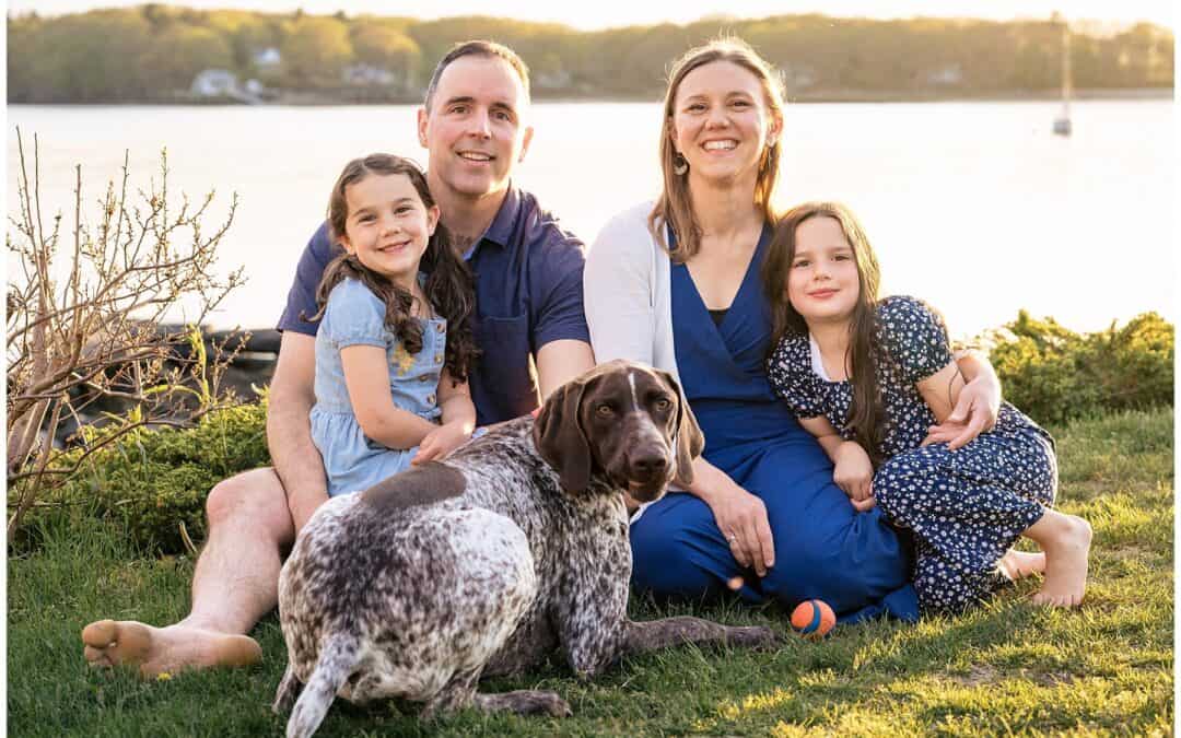 The B Family’s Peaks Island Family Portraits