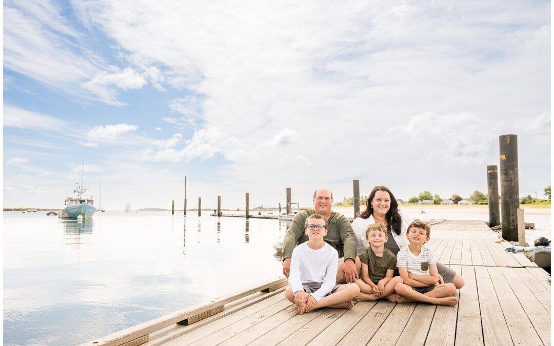 Camp Ellis Family Portraits with the P Family