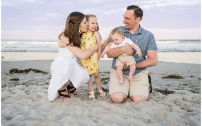 Footbridge Beach Family Portraits with the S Family | Ogunquit Family Photographer