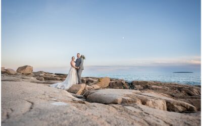 Kait and Mike’s Fall Acadia National Park Wedding