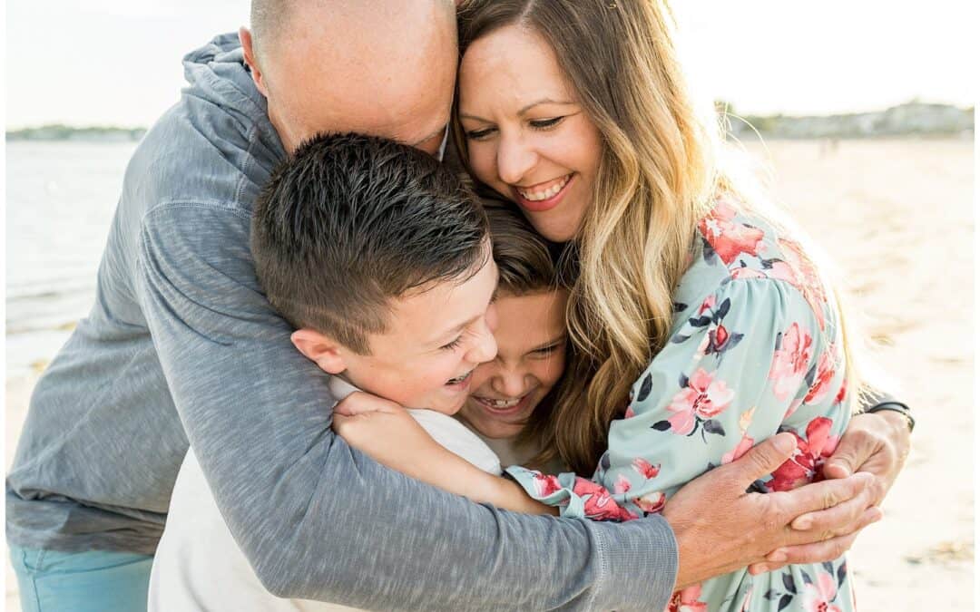The T Family’s Goose Rocks Beach Family Portraits | Kennebunkport Maine