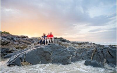 Marginal Way Ogunquit Family Portraits with the K Family