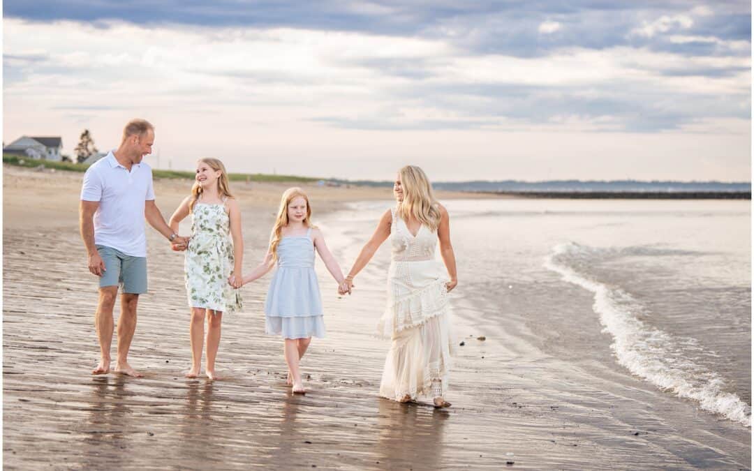 Hills Beach Family Portraits by Biddeford Family Photographers, Two Adventurous Souls