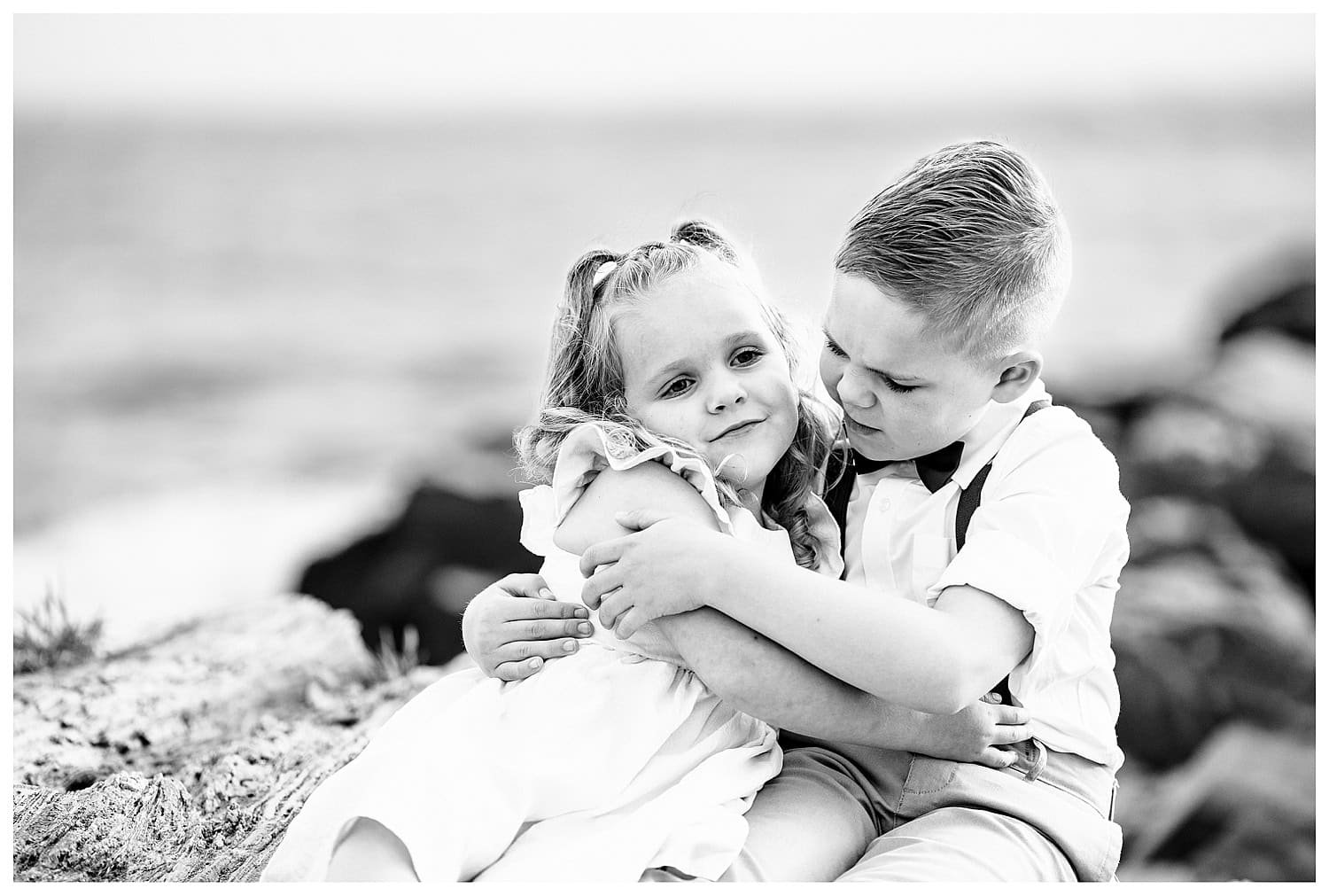 Kettle Cove Family Portraits captured by Cape Elizabeth Family Photographer, Brittany of Two Adventurous Souls