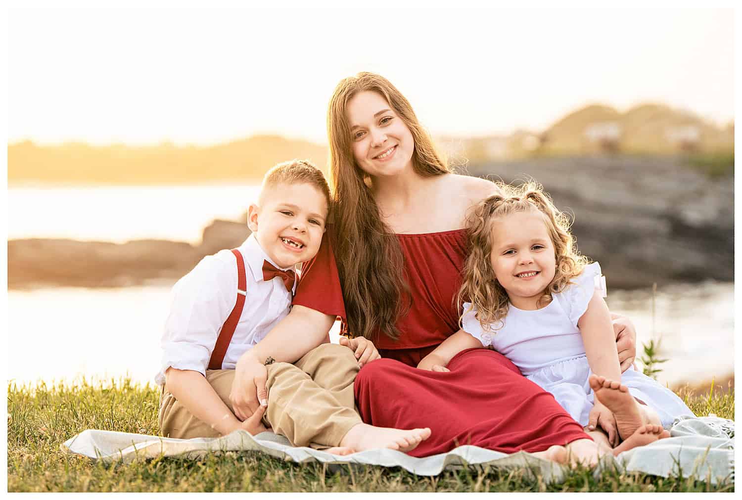 Kettle Cove Family Portraits captured by Cape Elizabeth Family Photographer, Brittany of Two Adventurous Souls