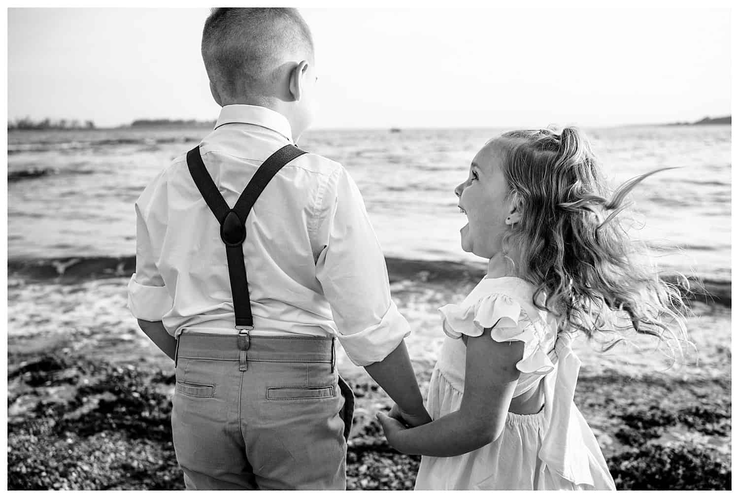 Kettle Cove Family Portraits captured by Cape Elizabeth Family Photographer, Brittany of Two Adventurous Souls