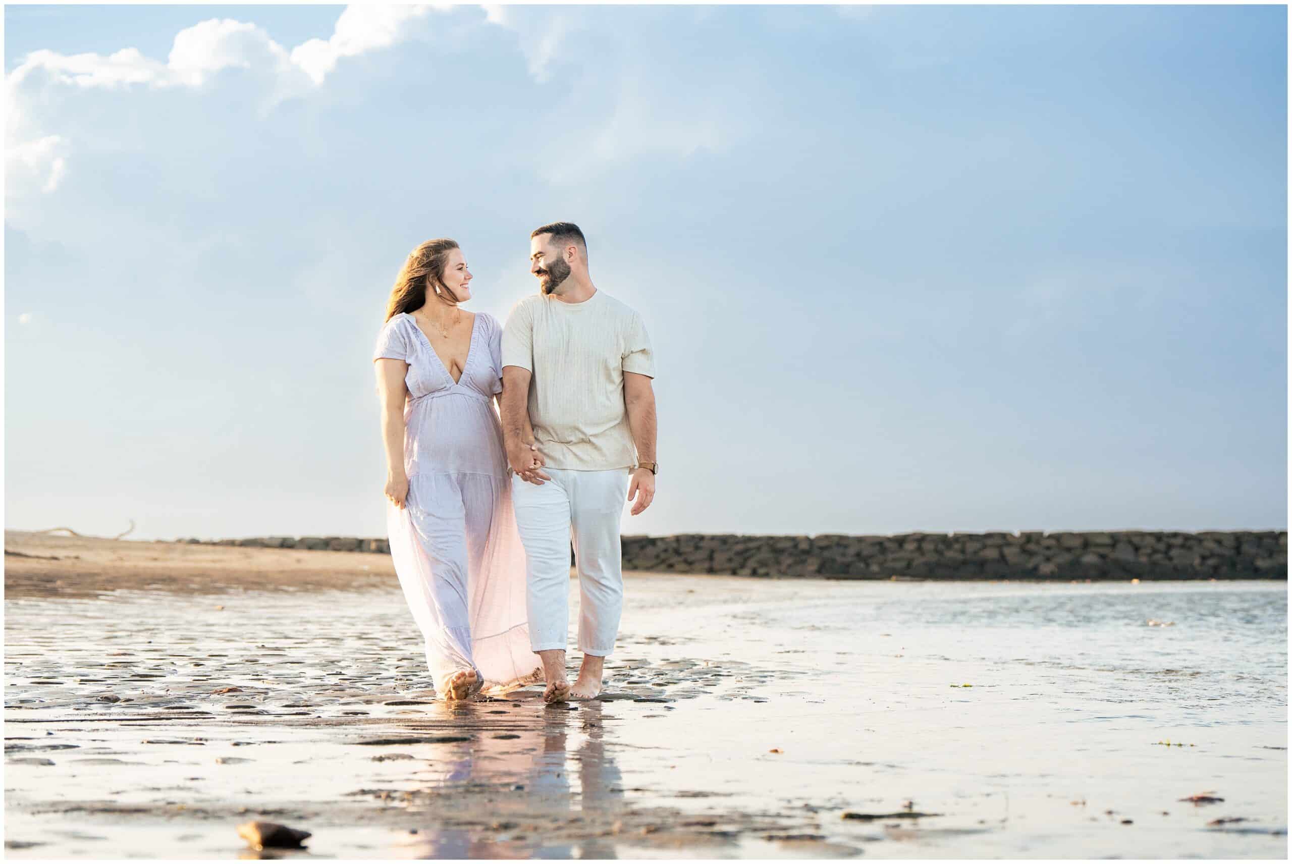 Hills Beach Biddeford Surprise Proposal. Captured by Maine Wedding Photographers, Two Adventurous Souls