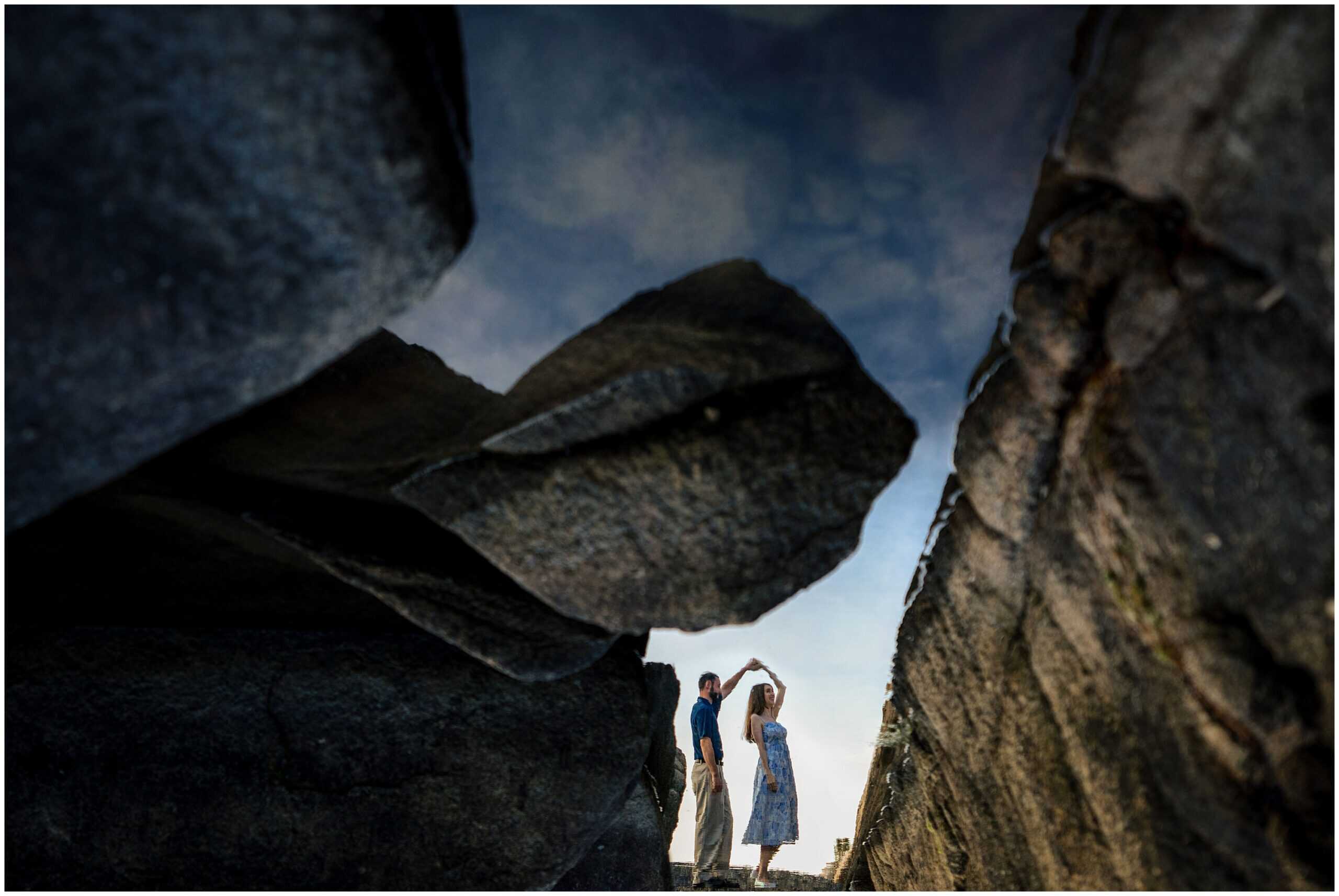 Biddeford Pool Engagement Session by Maine Wedding Photographers, Two Adventurous Souls