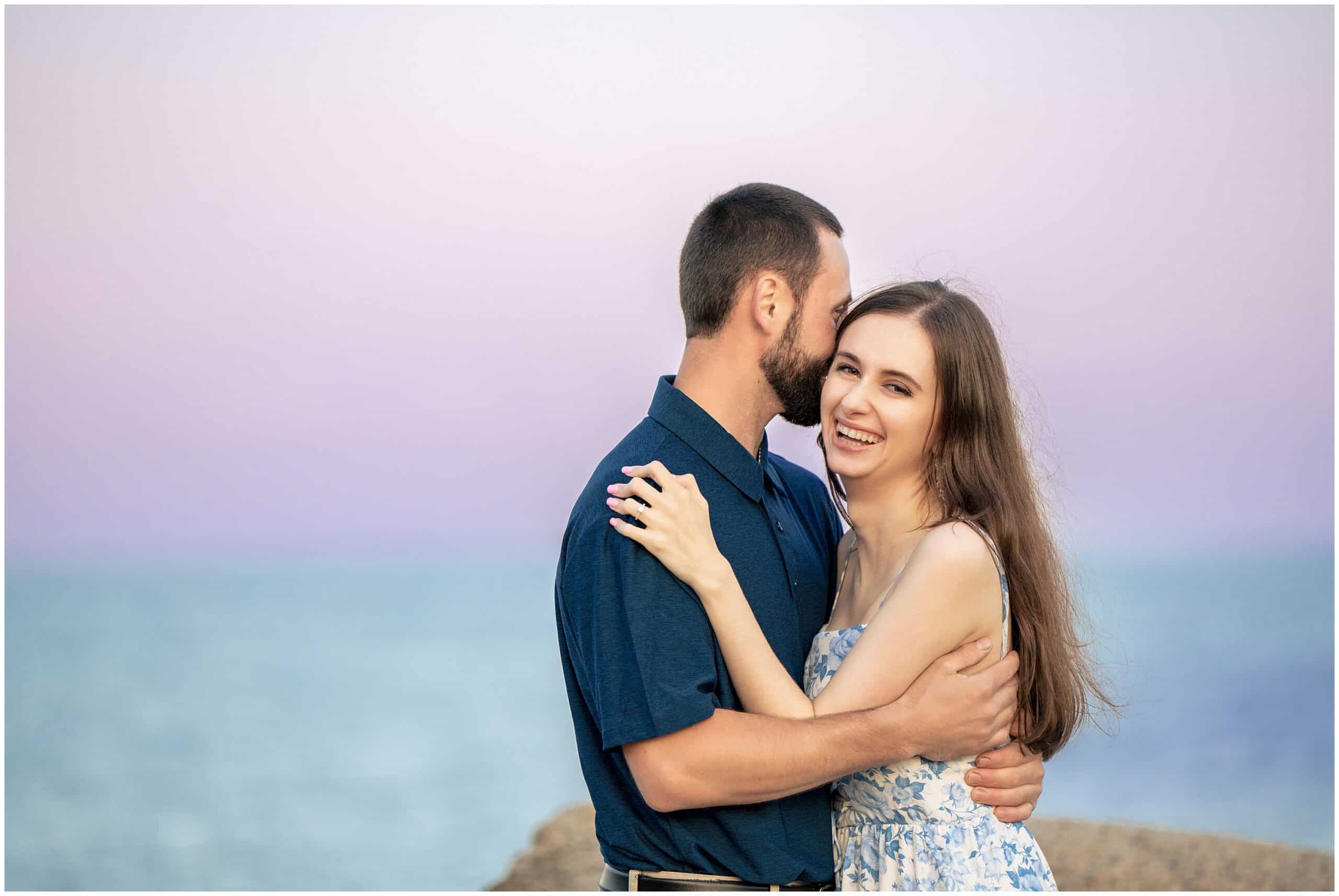 Biddeford Pool Engagement Session by Maine Wedding Photographers, Two Adventurous Souls