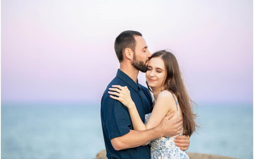 Biddeford Pool Engagement Session by Maine Wedding Photographers, Two Adventurous Souls