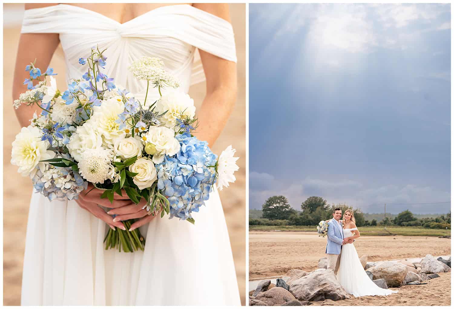 Old Orchard Beach Wedding Photos, caputred by maine wedding photographers, Two Adventurous Souls