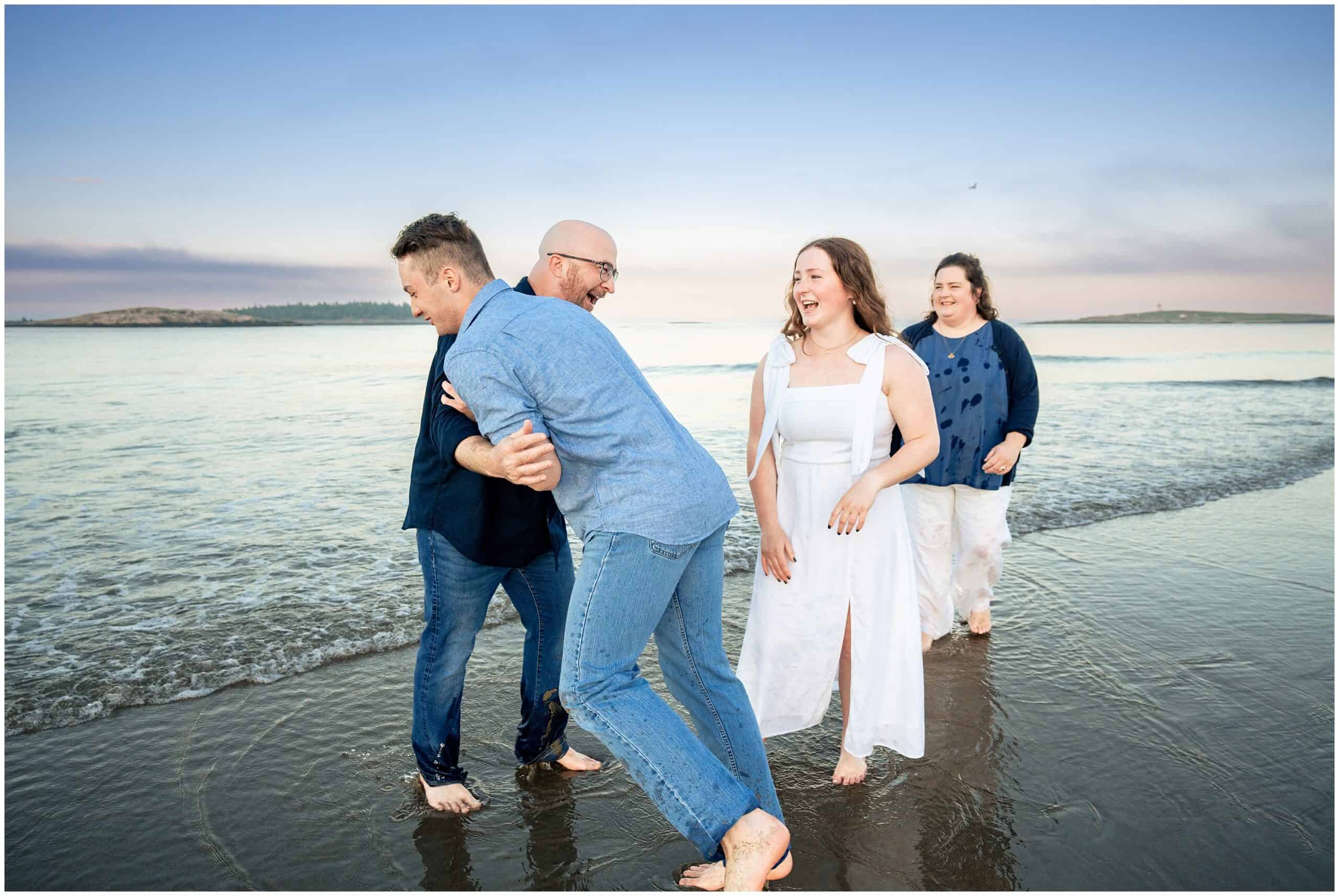 Popham Beach Family Photographers, Phippsburg Maine Family Photos, Two Adventurous Souls