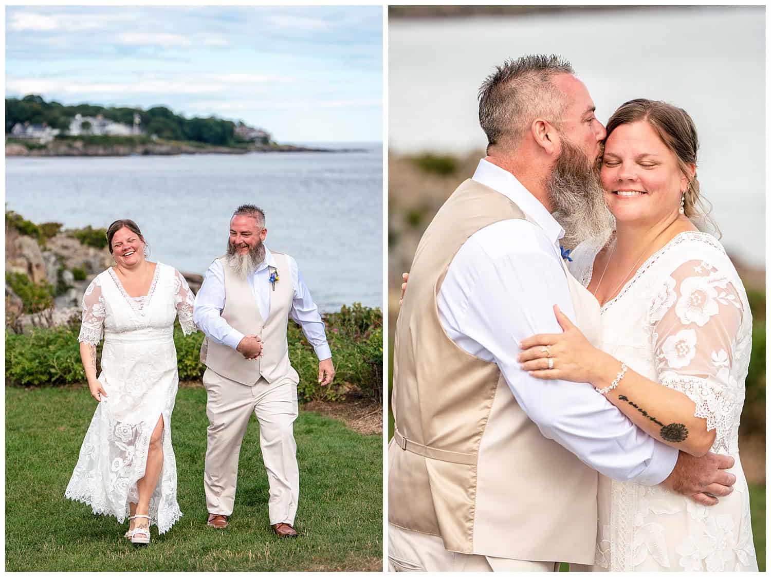 Stage Neck Inn Wedding captured by York Maine wedding photographers, Two Adventurous Souls