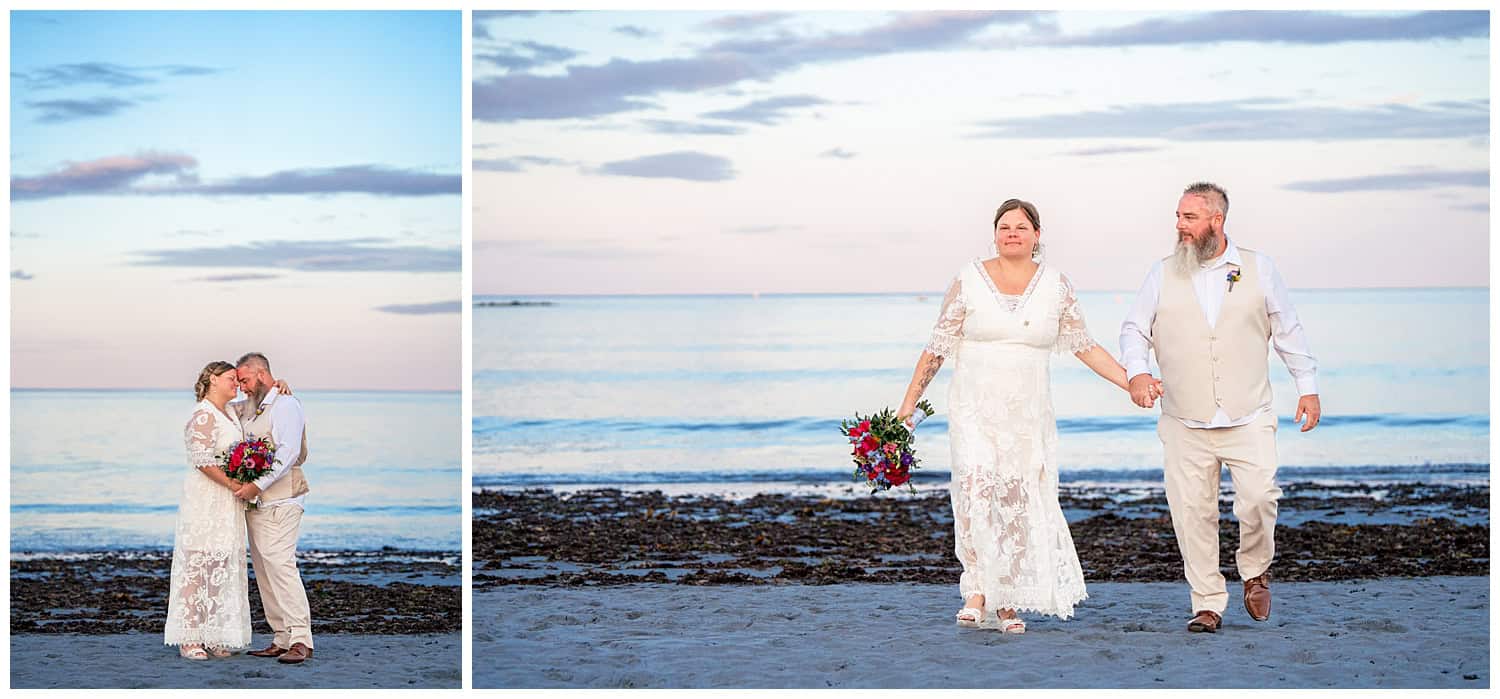 Stage Neck Inn Wedding captured by York Maine wedding photographers, Two Adventurous Souls