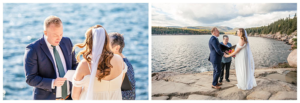 Acadia Wedding Photographers, Bar Harbor Wedding Photographers, Wedding Ceremony