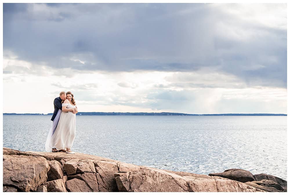 Acadia Wedding Photographers, Bar Harbor Wedding Photographers, wedding at otter point