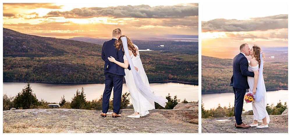 Acadia Wedding Photographers, Bar Harbor Wedding Photographers, wedding on cadillac mountain