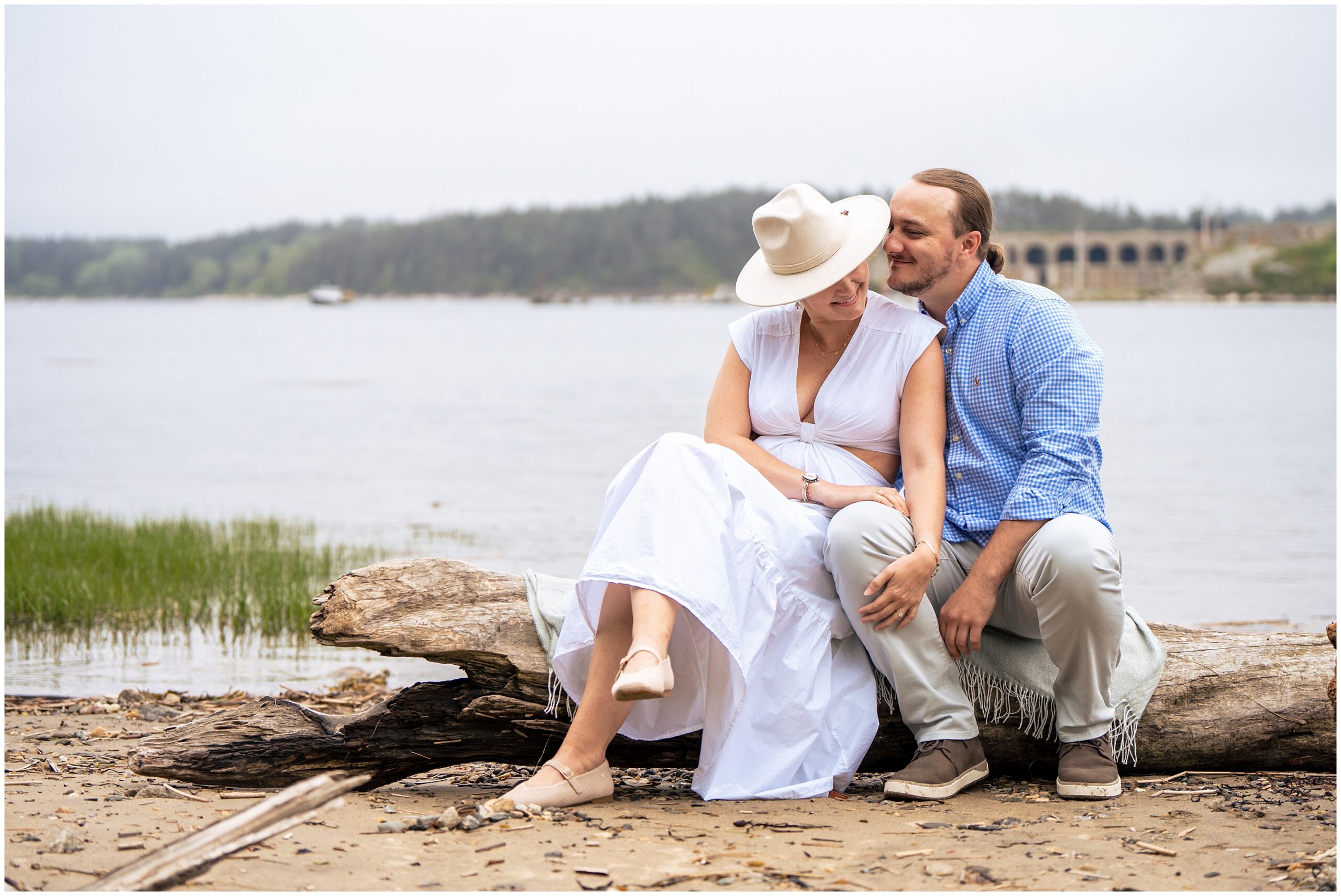 Phippsburg Engagement Session, 1774 Inn Wedding,