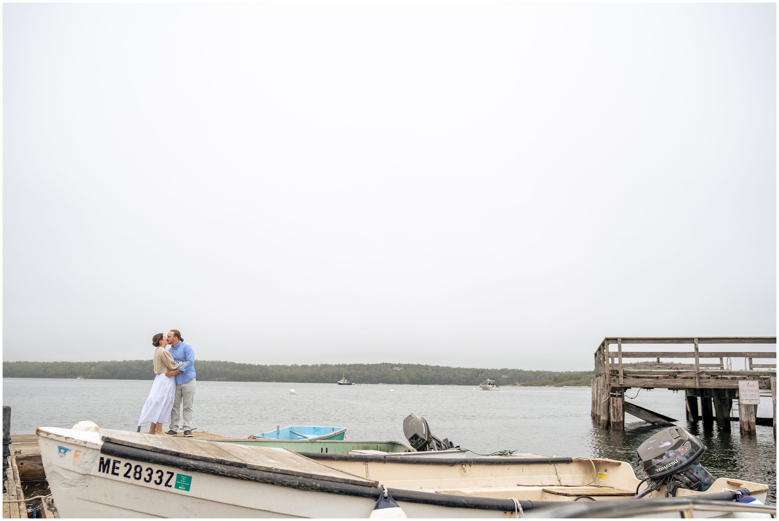 Phippsburg Engagement Session, 1774 Inn Wedding,