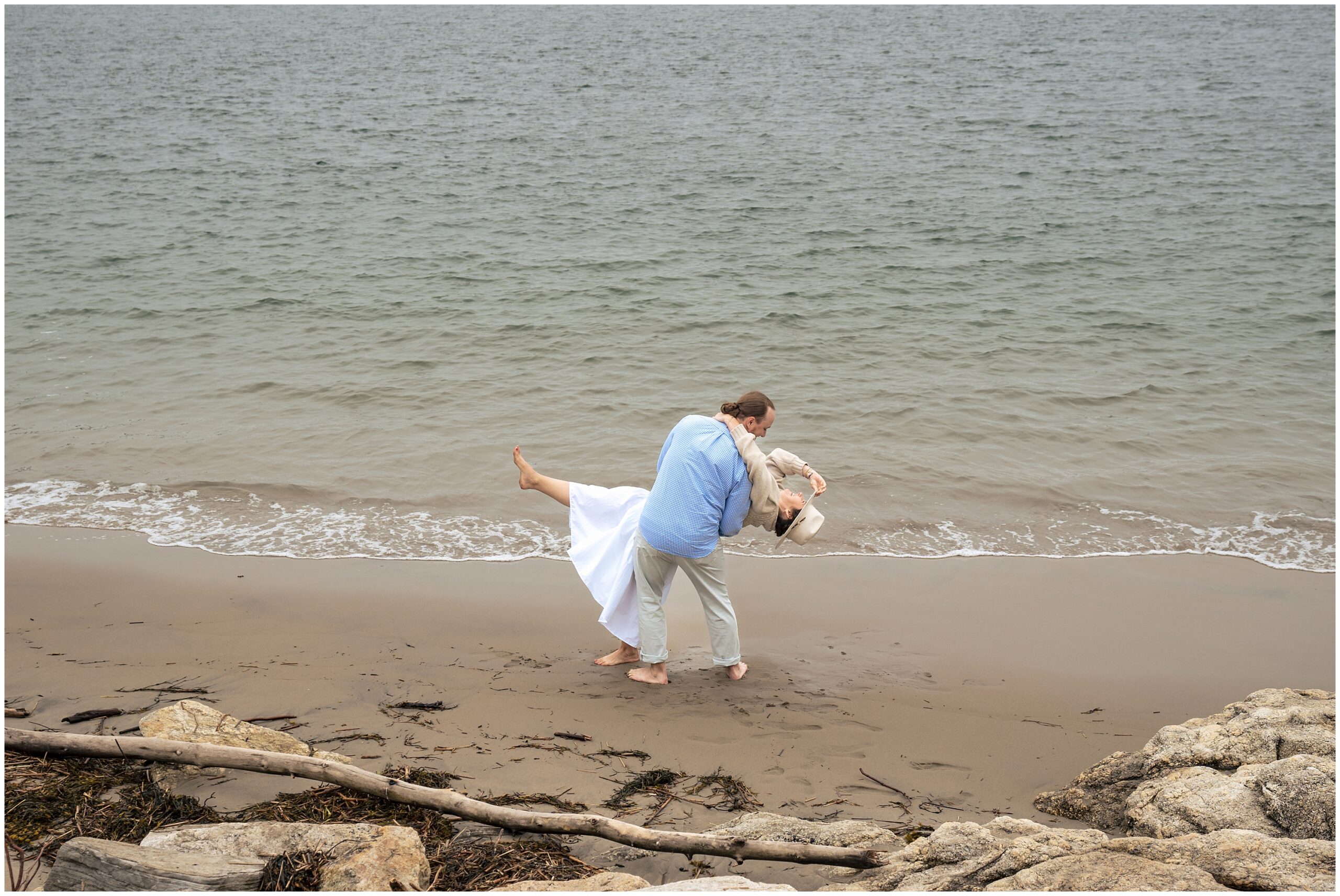 Phippsburg Engagement Session, 1774 Inn Wedding,