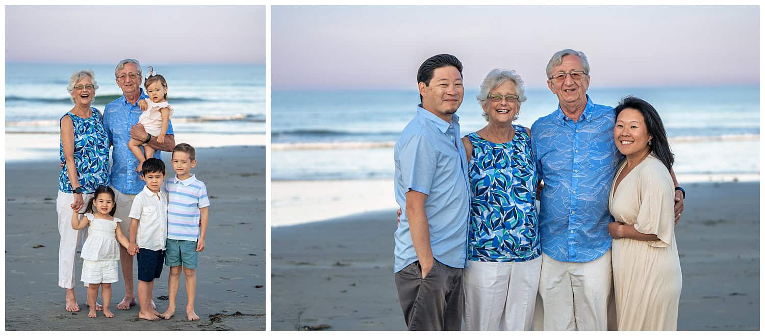 York Beach Family Portraits, Short Sands Family Photos