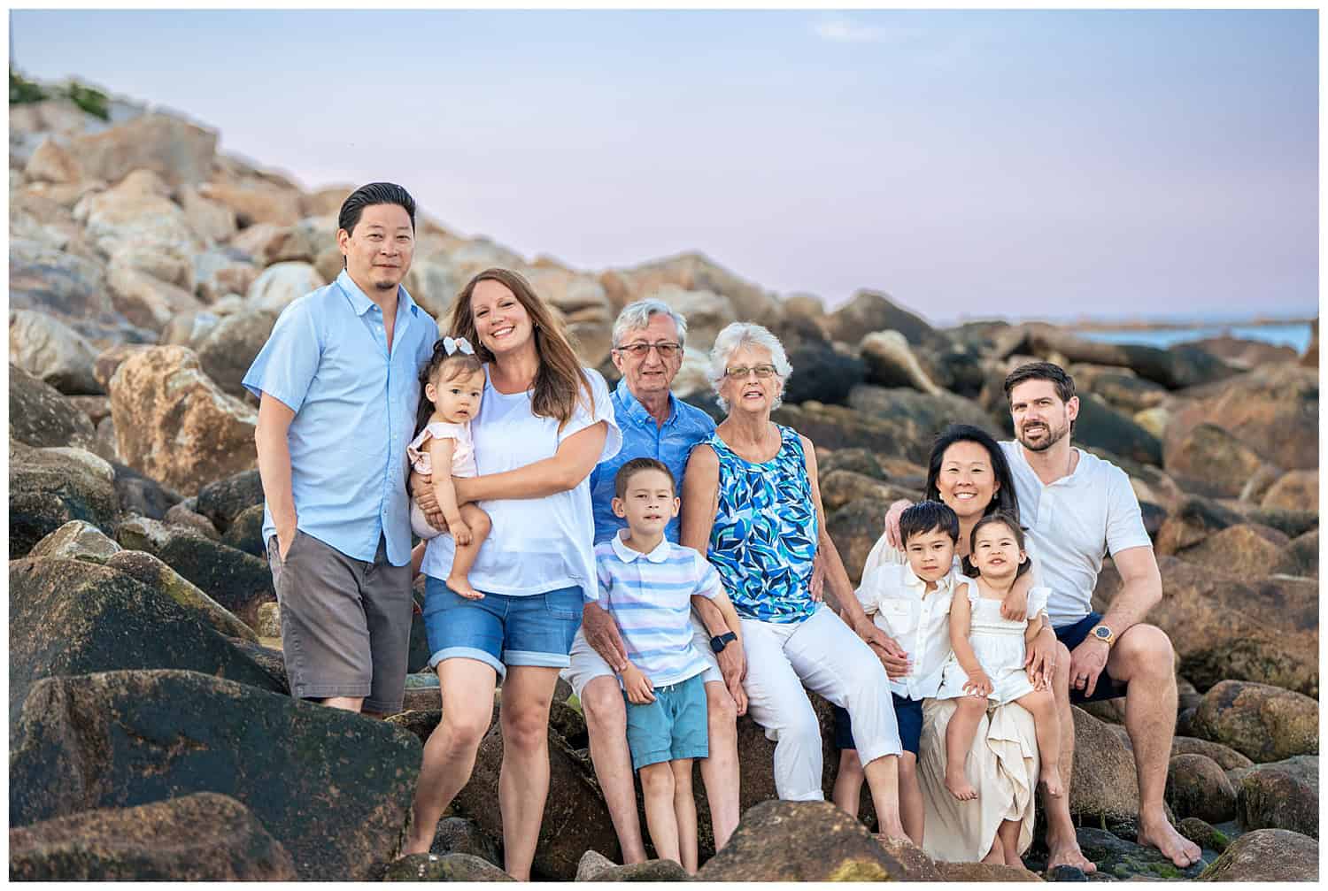 York Beach Family Portraits, Short Sands Family Photos