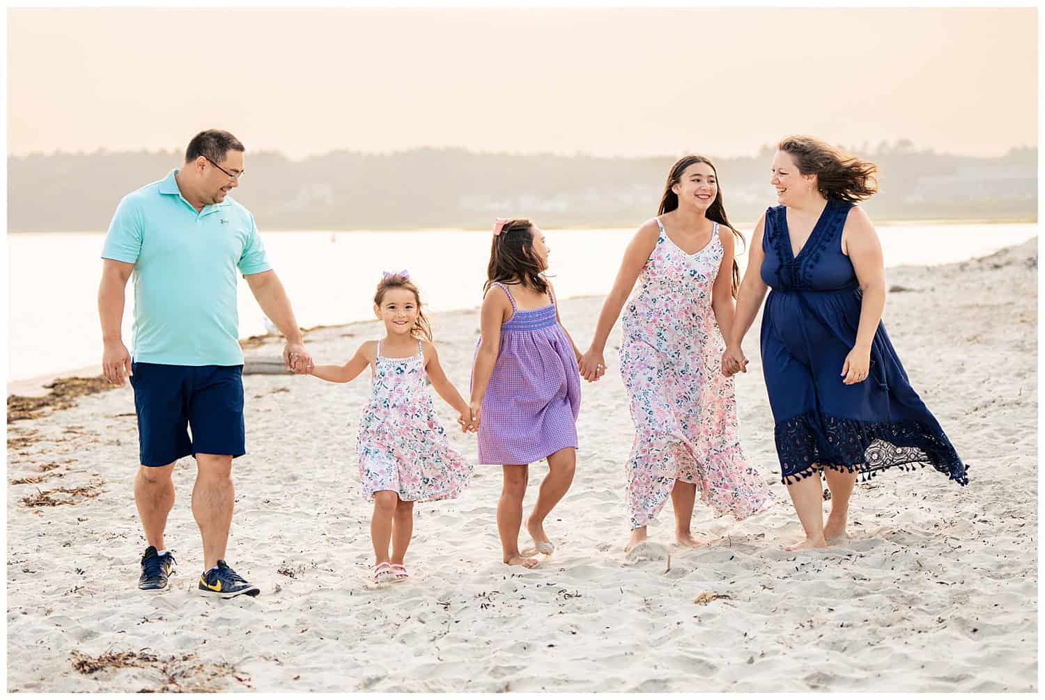Wells Beach Family Photos, Drakes Island Family Photographer