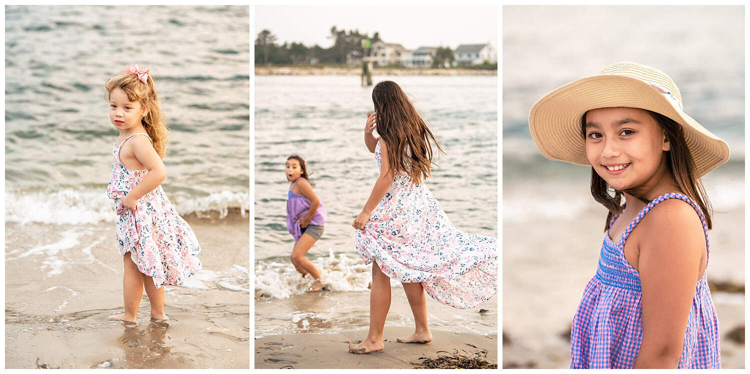Wells Beach Family Photos, Drakes Island Family Photographer