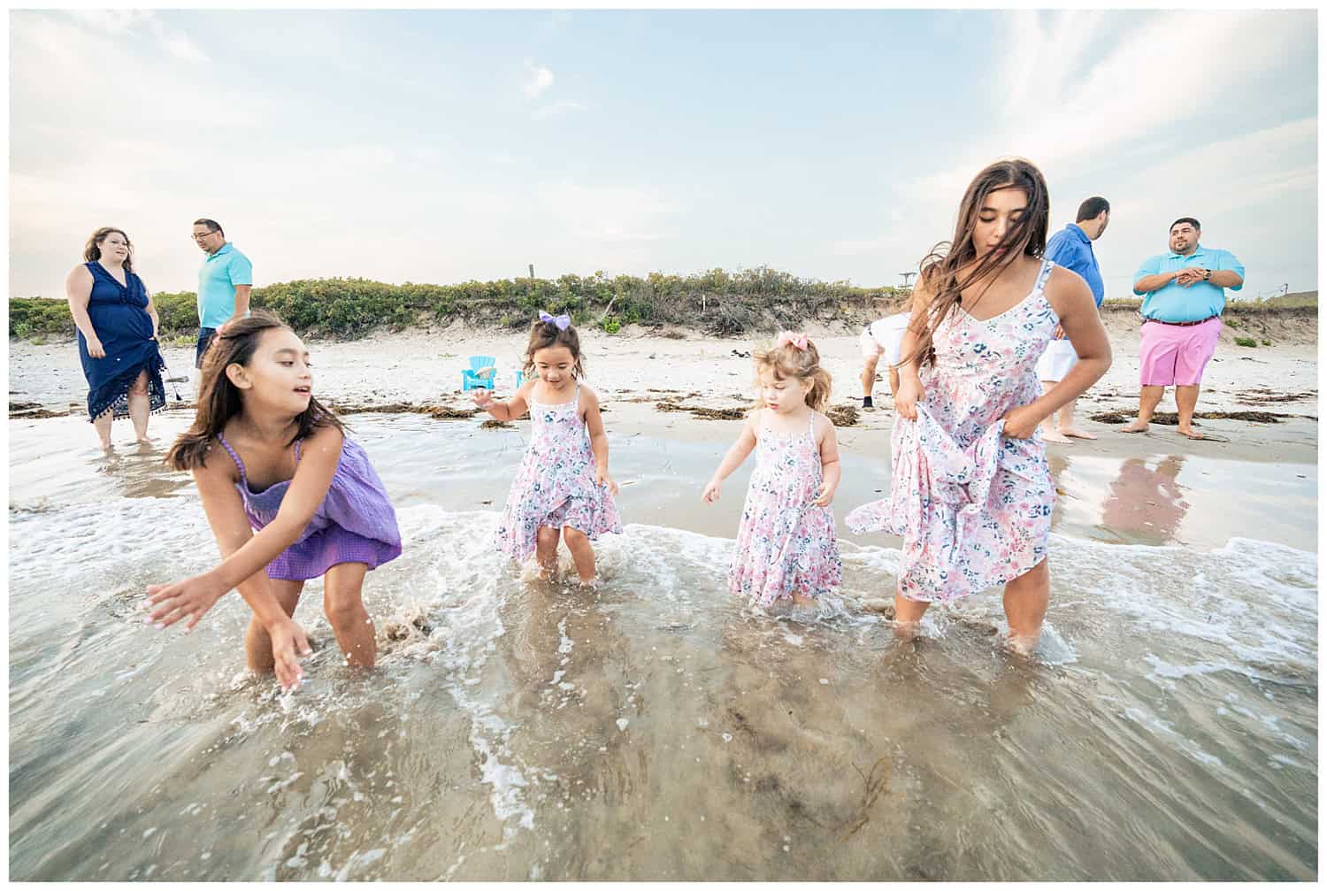 Wells Beach Family Photos, Drakes Island Family Photographer