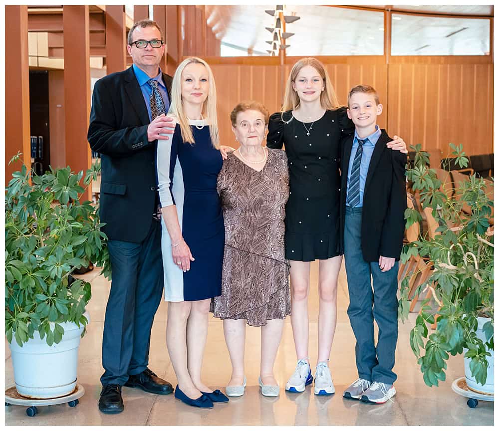 Congregation Bet Ha'am Bat Mitzvah with Keeley Banquet center party