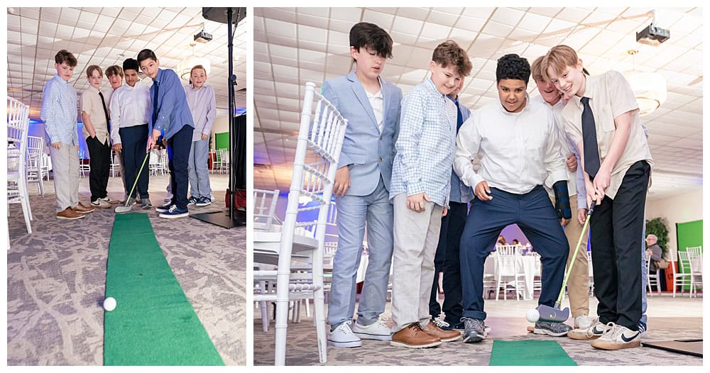 Congregation Bet Ha'am Bat Mitzvah with Keeley Banquet center party
