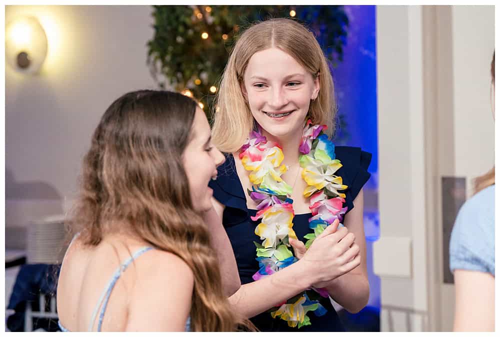 Congregation Bet Ha'am Bat Mitzvah with Keeley Banquet center party