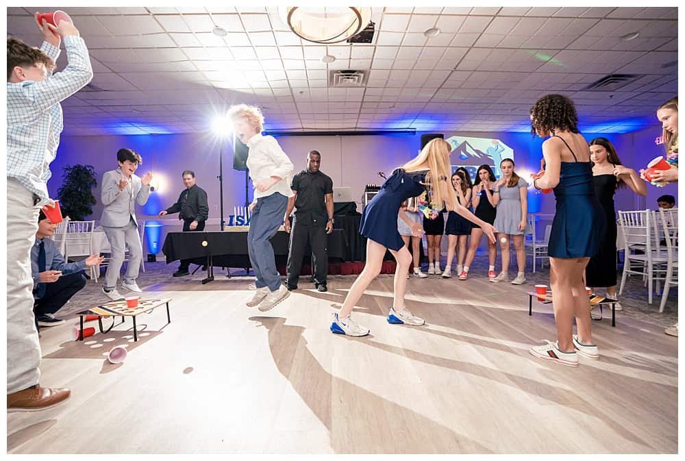 Congregation Bet Ha'am Bat Mitzvah with Keeley Banquet center party