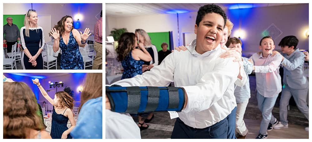 Congregation Bet Ha'am Bat Mitzvah with Keeley Banquet center party