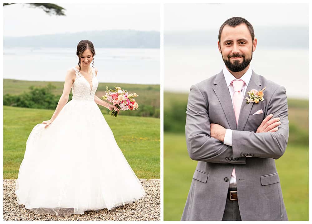 1774 Inn Wedding in Phippsburg, Maine.